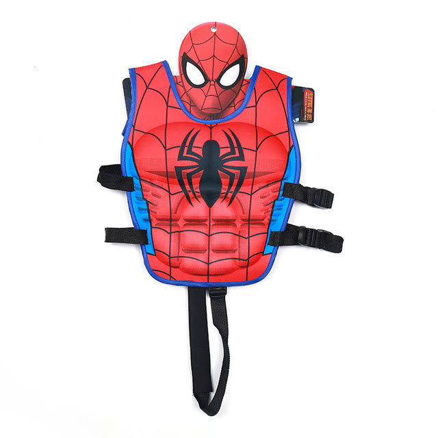 Spandex Buoyancy one-piece Boys Life Jacket - Spider Man